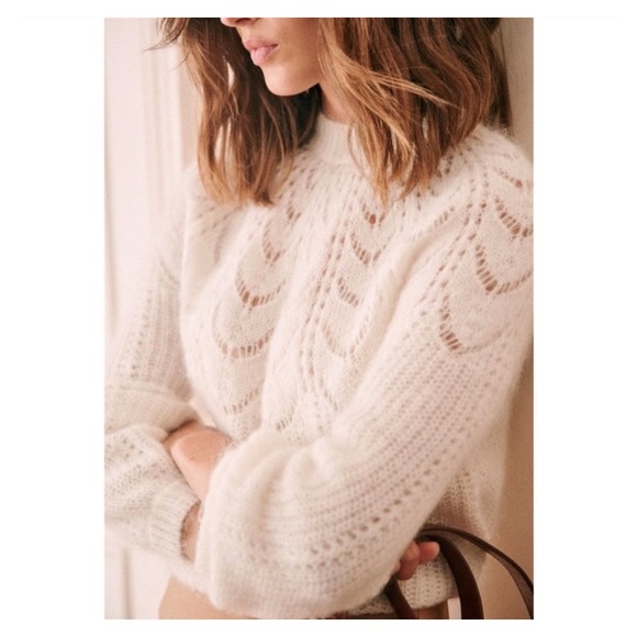 Sezane Sweaters - Sézane Paulin Jumper Ecru
